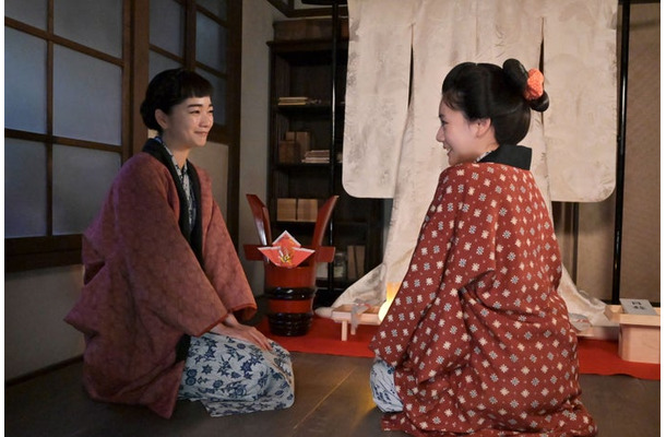 見上愛、早坂美海「風、薫る」第60話（C）NHK