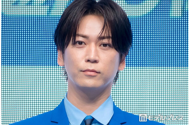 発表会に出席した亀梨和也(C)モデルプレス