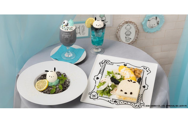 POCHACCO CAFE（C）2026 SANRIO CO., LTD. APPROVAL NO. L670170