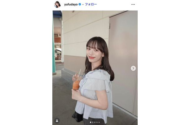 由布菜月Instagramより