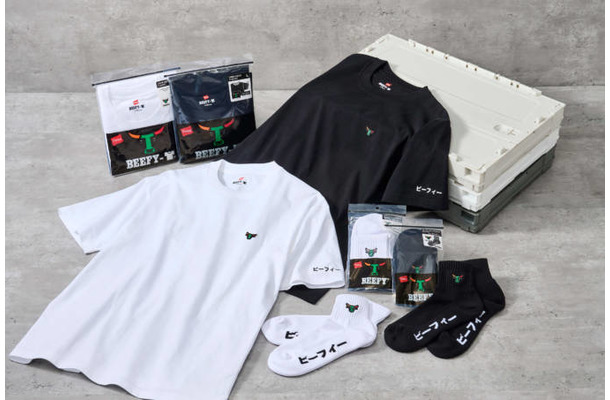 ヘインズ、セブン‐イレブンとの初のコラボアイテム「BEEFY-T」「BEEFYソックス」を7月11日より順次発売