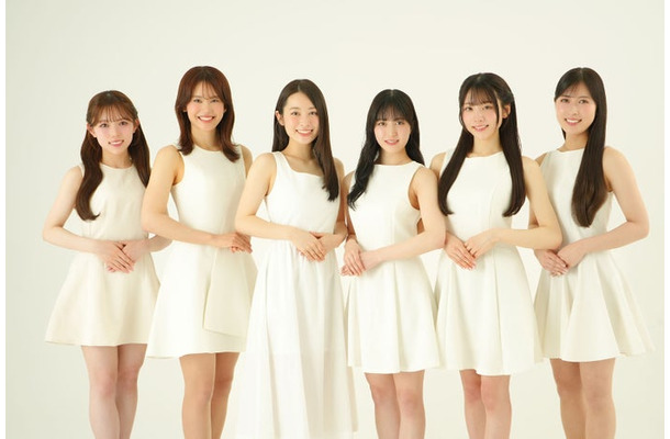 「青山コンテスト2026」ミスファイナリスト／左から：岩永莉子、安江唯、長谷川百々花、原田莉々華、浜野奏、谷口ゆな（提供写真）