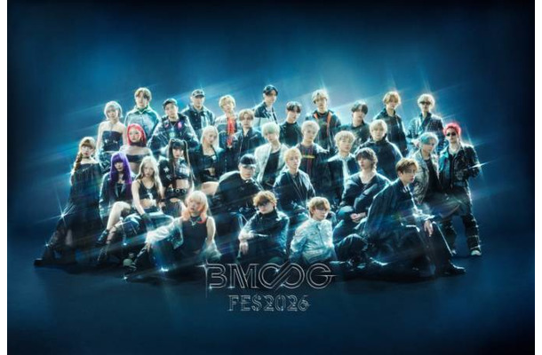 BMSG主催の大規模フェス「BMSG FES’26」出演アーティスト解禁。Novel Core、BE:FIRSTらがラインナップ