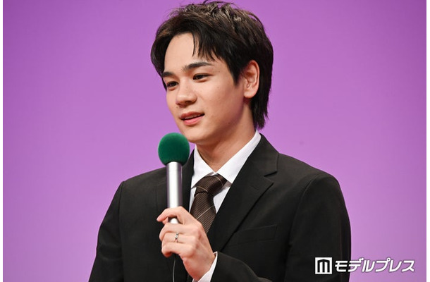 「夫婦と16歳~狂気の隣人~」記者会見に出席した豆原一成(C)モデルプレス