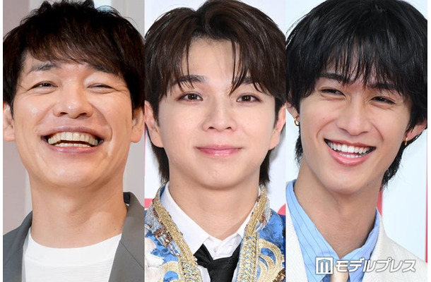 川島明、塩崎太智、曽野舜太（C）モデルプレス