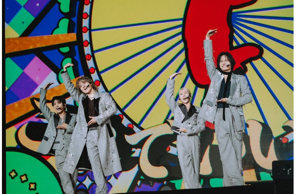 Aぇ! group（左から）正門良規、小島健、末澤誠也、佐野晶哉／撮影：Kosuke Ito（提供写真）