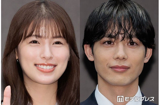 「ドライな同期の溺愛癖」記者会見に出席したゆいかれん、藤林泰也（C）モデルプレス
