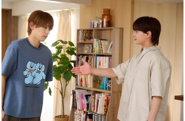 深田竜生、浮所飛貴「夏色の雲が恋と嵐をまきおこす」第1話（C）テレビ朝日