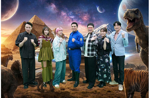 （左から）児嶋一哉、井桁弘恵、佐久間大介、木村昴、渋谷凪咲、羽鳥慎一（提供写真）