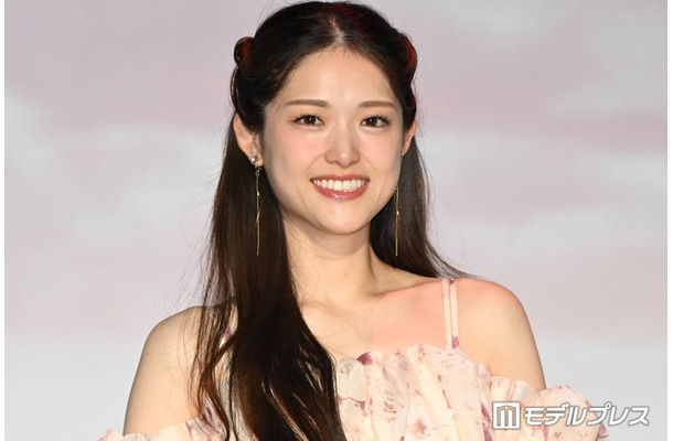「Sanrio characters Exhibition Hotel Floria Tokyo」プレス限定イベントに出席した松村沙友理（C）モデルプレス
