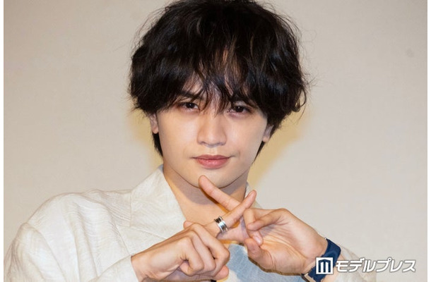 「ラブ≠コメディ」公開御礼舞台挨拶に登壇した中島健人(C)モデルプレス