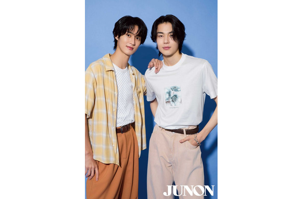 今井竜太郎、曽野舜太（画像提供：主婦と生活社）
