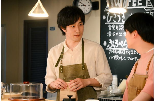 松山ケンイチ、高橋文哉「Tシャツが乾くまで」第2話（C）TBS