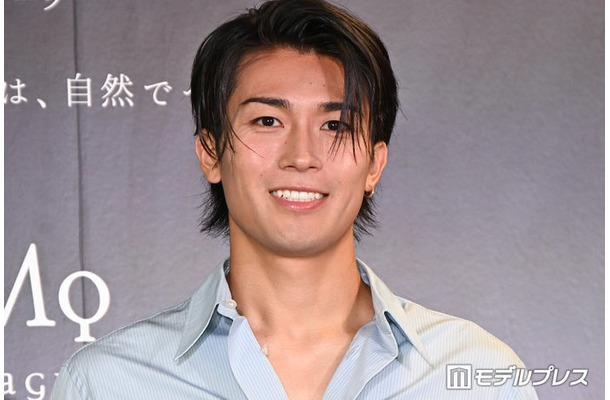 スペシャルトークショーに出席した中村敬斗選手(C)モデルプレス