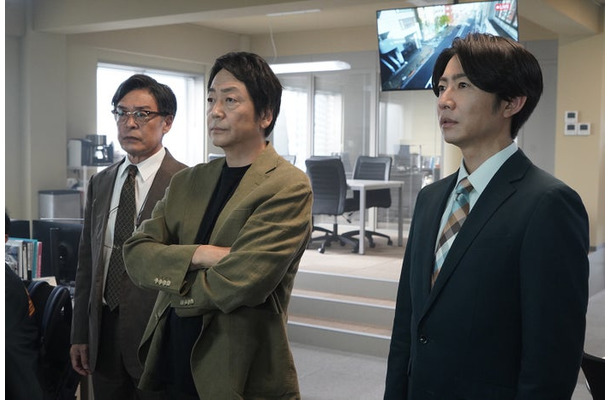 光石研、大森南朋、相葉雅紀「大追跡～警視庁SSBC強行犯係～Season2」第1話（C）テレビ朝日