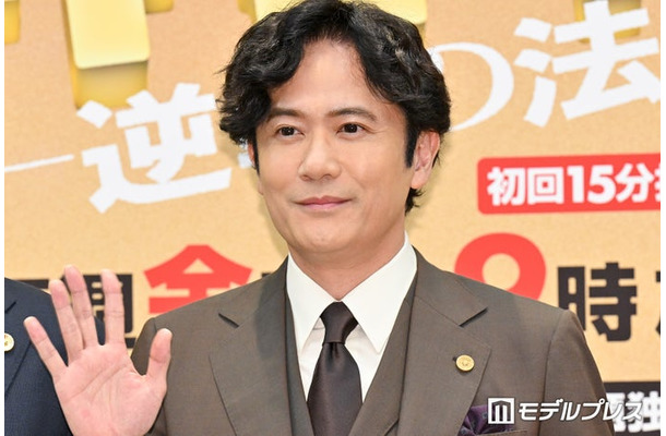 「リーガルビート -逆転の法廷-」記者会見に出席した稲垣吾郎（C）モデルプレス