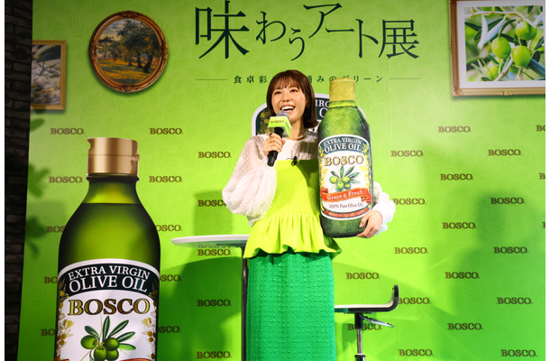 【原宿で無料・試食】若槻千夏さん家族も愛用!BOSCOの「味わうアート展」で五感が喜ぶオリーブオイル体験