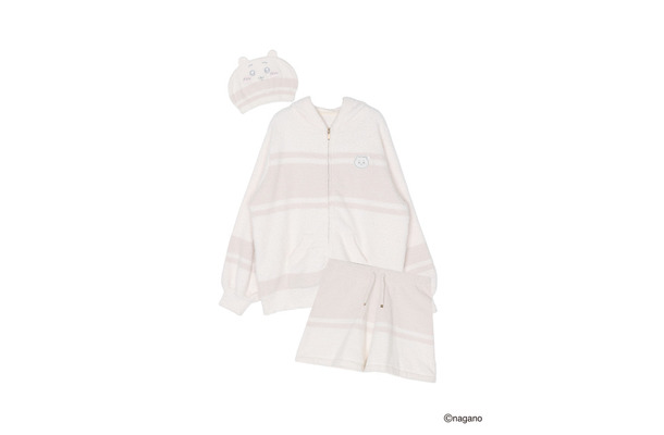 【ちいかわ/dazzlin　specialcollection】モコモコルームウェアセット