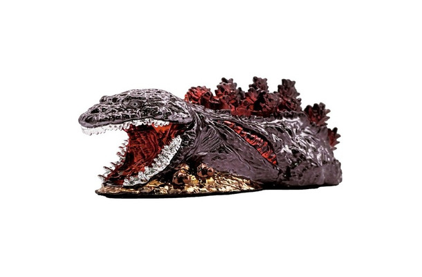 オリジナルゴジラ金属フィギュア(長さ13cm、横幅5.5cm)/TM & © TOHO