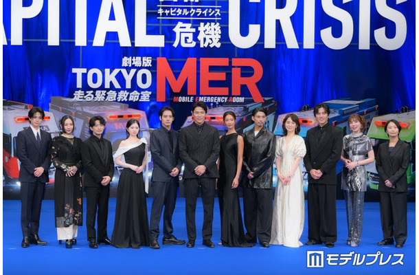 岩瀬洋志、ファーストサマーウイカ、津田健次郎、桜田ひより、赤楚衛二、鈴木亮平、菜々緒、賀来賢人、石田ゆり子、要潤、仲里依紗、松木彩監督（C）モデルプレス