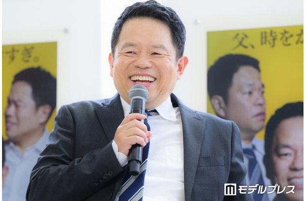 「タイムトラベルダディ」記者会見に出席した津田篤宏(C)モデルプレス