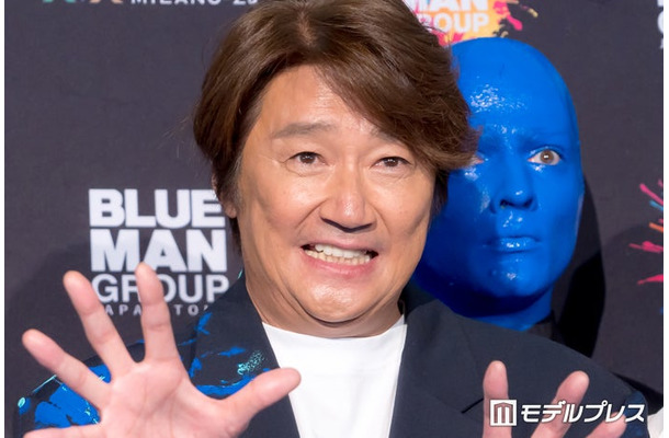 BLUE MAN GROUPプレスショー取材に出席した近藤真彦(C)モデルプレス