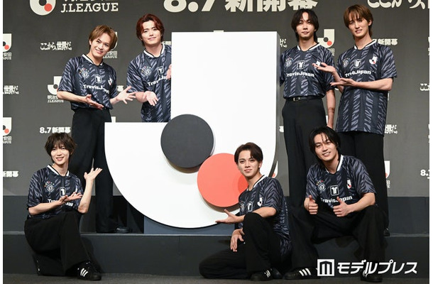 イベントに出席した（上段左から時計回りに）松倉海斗、吉澤閑也、中村海人、川島如恵留、松田元太、宮近海斗、七五三掛龍也（C）モデルプレス