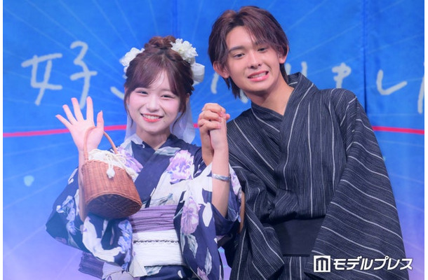 日向袮音、五十嵐蓮（C）モデルプレス