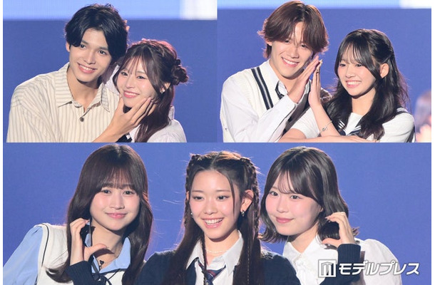 (左上から)倉澤俊、谷村優真、酒井理央、森口優花、伊藤彩華、小林ゆあ、表すみれ(C)モデルプレス