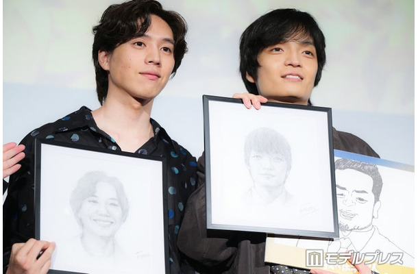 「我々は宇宙人」ジャパンプレミアに出席した坂東龍汰、岡山天音（C）モデルプレス