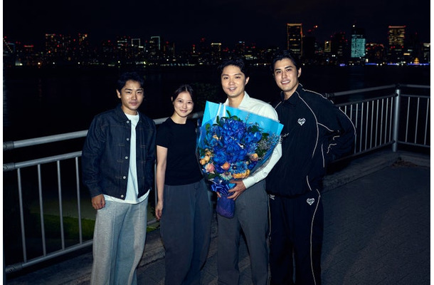 泉澤祐希、今田美桜、磯村勇斗、泉澤祐希寛一郎（C）テレビ朝日