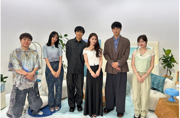 井上裕介、大友花恋、寺田心、ダレノガレ明美、中川大輔、かす「今日、好きになりました。夏休み編2026」（C）AbemaTV, Inc.