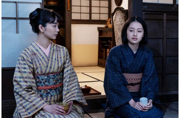見上愛、上坂樹里「風、薫る」第111話（C）NHK