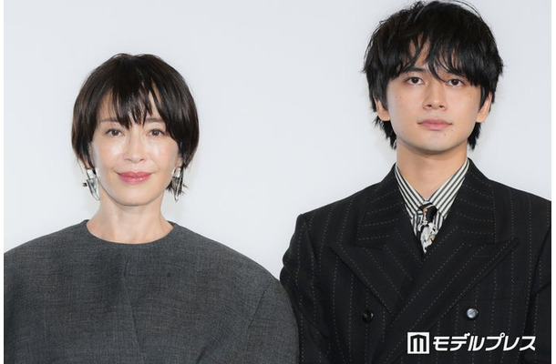映画「しびれ」完成披露上映会に出席した宮沢りえ、北村匠海（C）モデルプレス