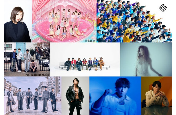 9月7日放送「CDTV」出演者アーティスト（提供写真）