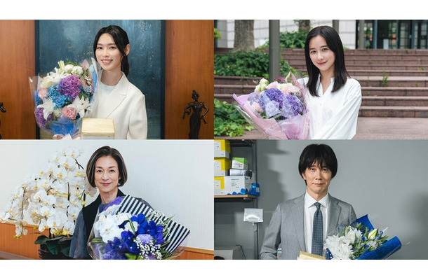 白石聖、堀田真由、鈴木保奈美、佐々木蔵之介（C）読売テレビ・日本テレビ