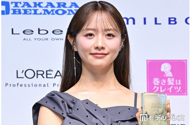 「THE BEST OF BEAUTY 2026」を受賞した森香澄（C）モデルプレス