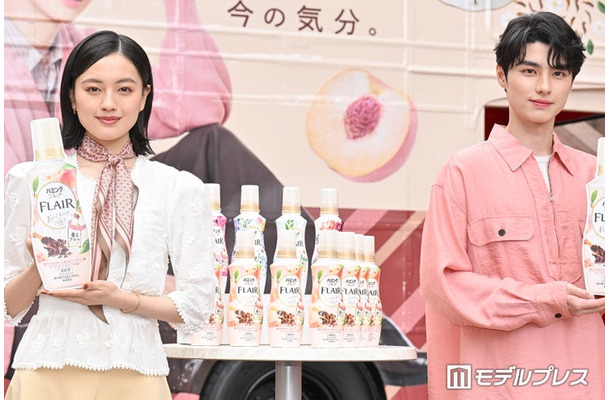 イベントに出席した上坂樹里、本田響矢（C）モデルプレス