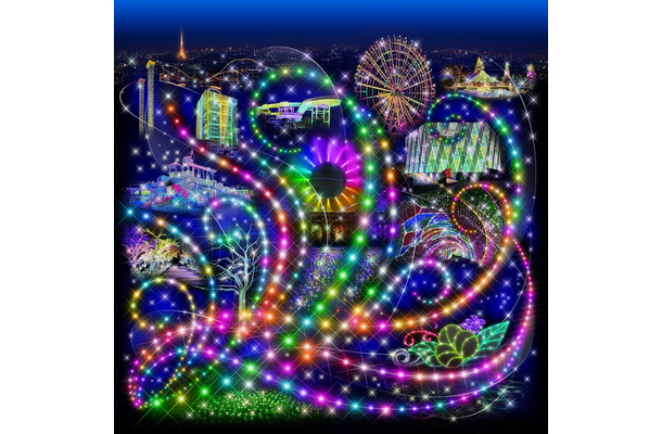 「よみうりランド ジュエルミネーション2026メインビジュアル」（C）MOTOKO ISHII LIGHTING DESIGN