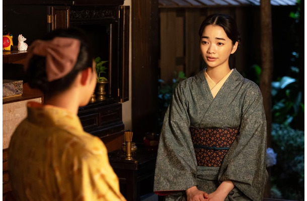 瀧七海、見上愛「風、薫る」第116話（C）NHK