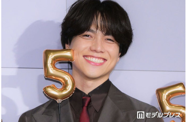 映画「5秒で完全犯罪を生成する方法」公開前夜祭イベントに出席した重岡大毅（C）モデルプレス