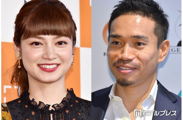 平愛梨、長友佑都選手（C）モデルプレス