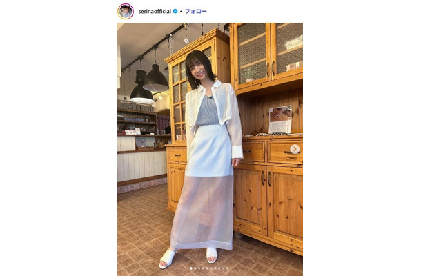 芹那Instagramより