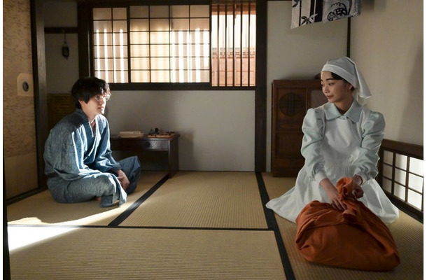 佐野晶哉、見上愛「風、薫る」第128話（C）NHK