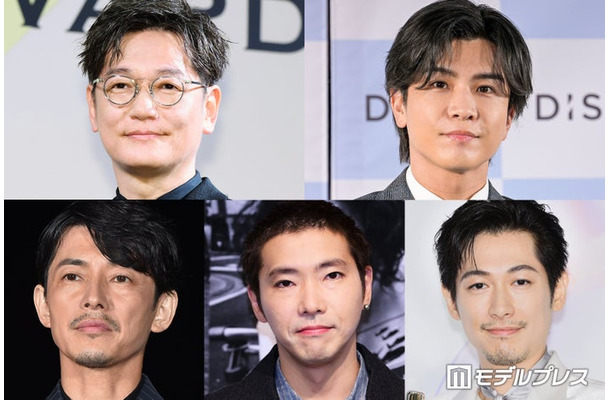 （上段左から）井浦新、岩田剛典（下段左から）藤木直人、柄本佑、ディーン・フジオカ（C）モデルプレス