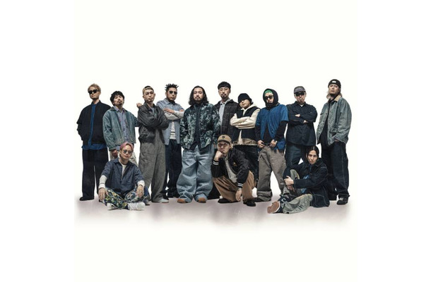 梅田サイファー、初のMC12人全員参加楽曲「TOYOTOMI」9月30日配信リリース。MVのティザー映像も公開でファン興奮