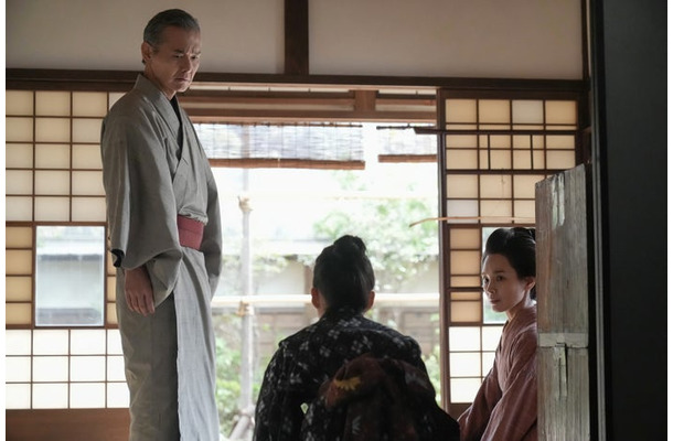 渡部篤郎、村上蘭、国仲涼子「ブラッサム」第2話（C）NHK