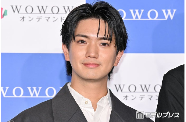 「連続ドラマW MR -医薬情報担当者-」完成報告会に出席した正門良規（C）モデルプレス