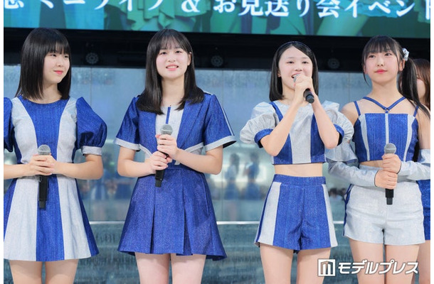 『Lonely...But not Alone／Yes か No か私か』発売記念イベントに出席した石川華望、安田美結、鈴木もあ、杉原明紗（C）モデルプレス