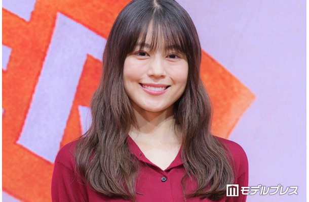 発表会に出席した有村架純（C）モデルプレス